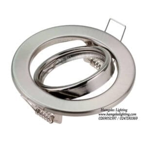 Round Silver MR16 GU10 Spot Light Fittings