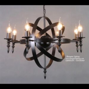 Iron Wrought Chandeliers