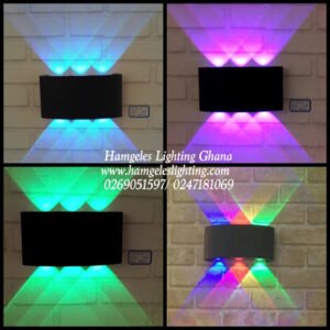 Modern RGB Waterproof LED Wall Lights