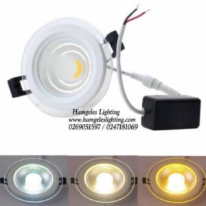 3Colors Glass LED Panel Lights