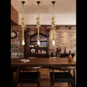 Hemp Rope Lamp Holders