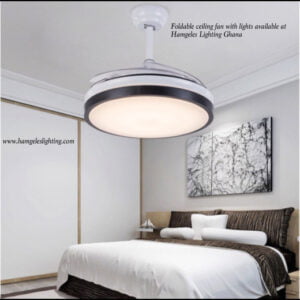 Retractable Ceiling Fans With LED Light