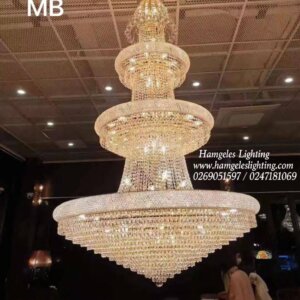 Duplex Staircase Chandeliers