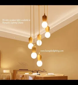 Modern Wooden Lamp Holders