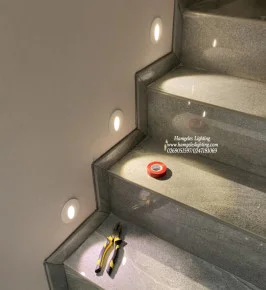 1W Round LED Step Lights or Staircase Lighting