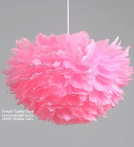 Feather Hanging Pendant Light