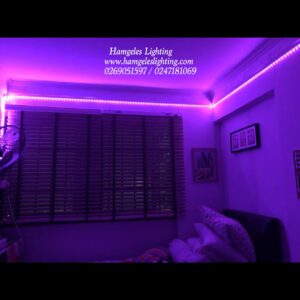2 Eye Pink LED Strip Lights