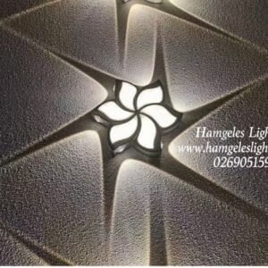 Waterproof outdoor LED wall light