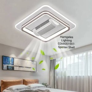Bladeless Ceiling Fan With LED Light