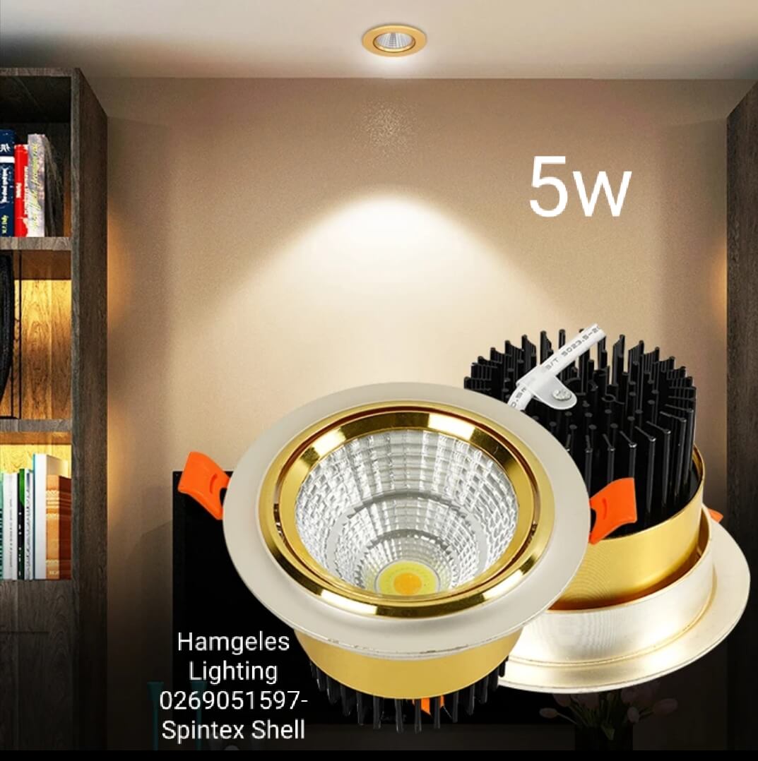 5w COB Adjustable Recessed LED Spot Light