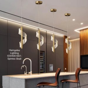 New 3 colors LED Acrylic Hanging Pendant Light