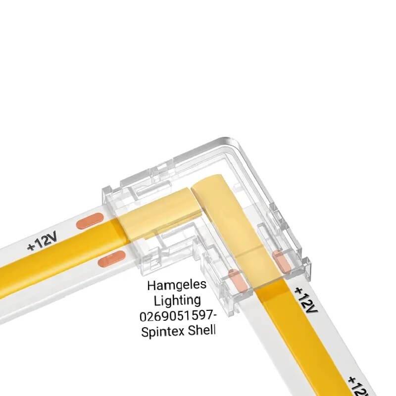 8mm LED Corner Connectors